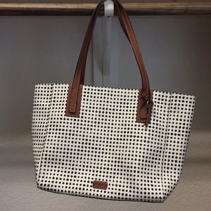 Fossil Emma Bag Tote POLKA DOT